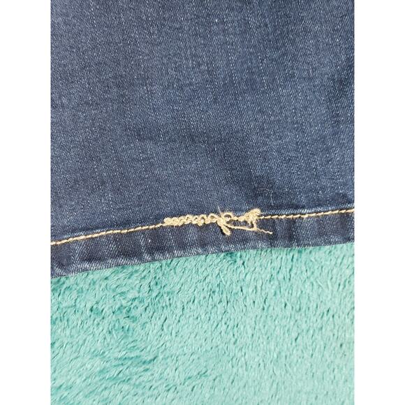 Gloria Vanderbilt Jeans Size 16 W Womens Blue Pants Stretch Pull on Capri NWT - Picture 13 of 16